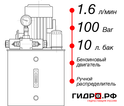 Гидростанция НБР-1,6И101Т
