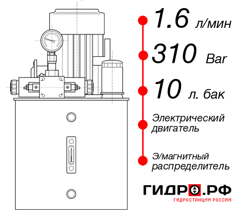 Автоматическая гидростанция НЭЭ-1,6И311Т